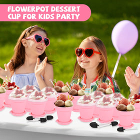 Each cup works for ice cream, pudding, yogurt, or jelly.