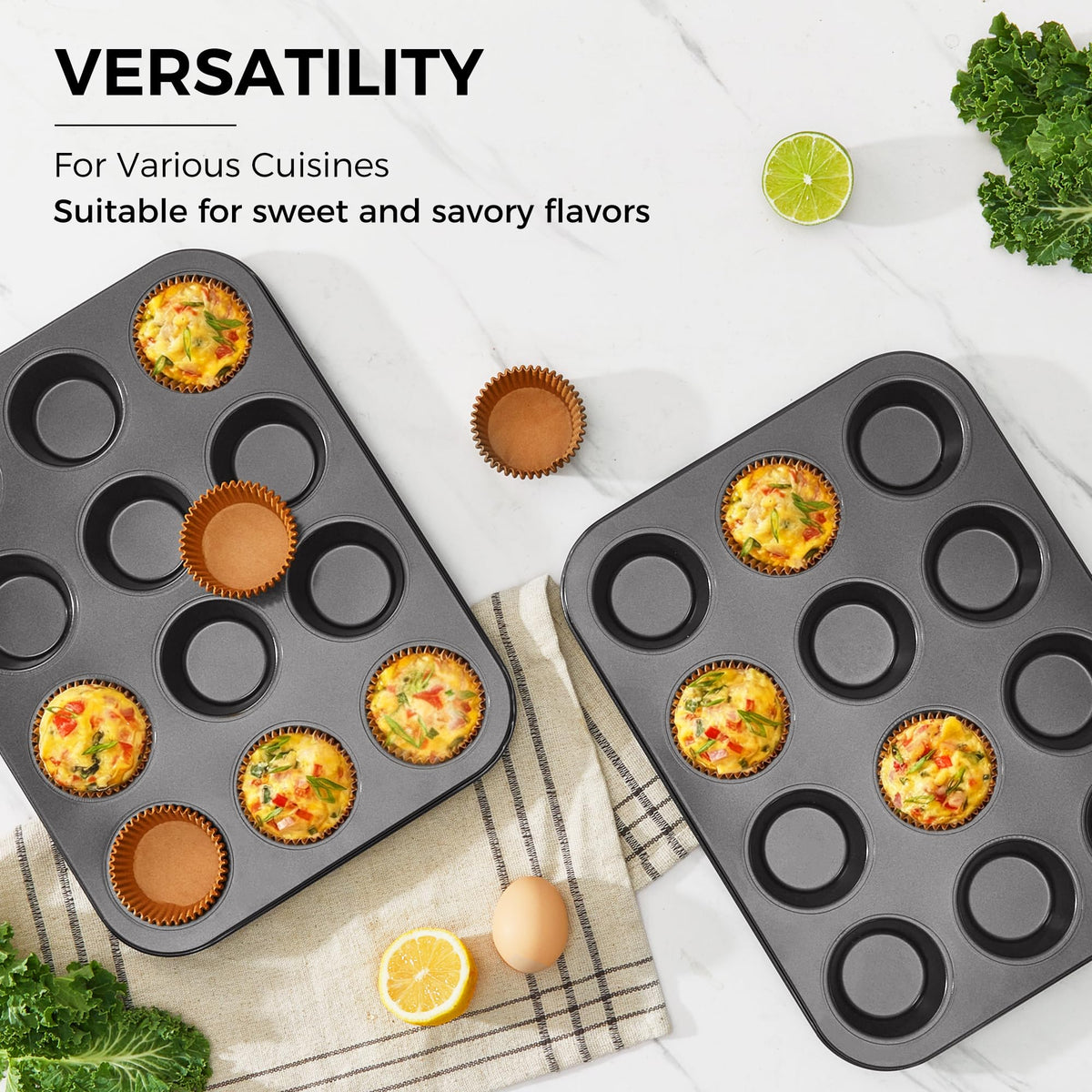 Hongbake pans tolerate up to 450°F for versatile recipes.
