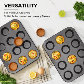 Hongbake pans tolerate up to 450°F for versatile recipes.