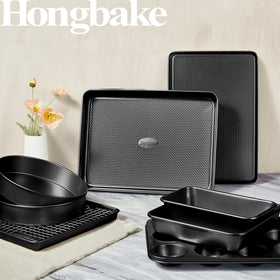 HONGBAKE 9 piece baking set enables versatile baking and roasting at home