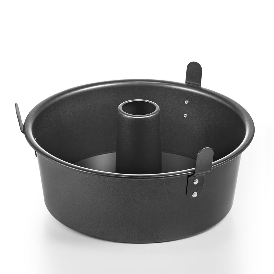HONGBAKE angel food pan with removable bottom for easy release