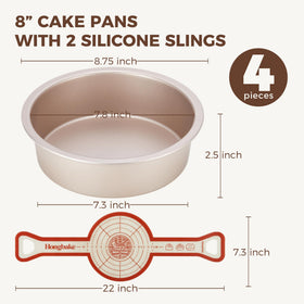 HONGBAKE BPA-free silicone mats offer oven-safe baking surfaces.