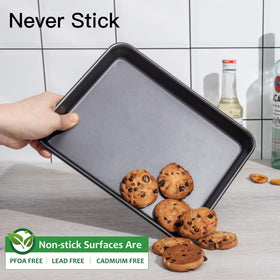HONGBAKE durable carbon steel pans are dishwasher safe for easy cleanup.