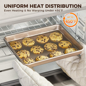 HONGBAKE dishwasher-safe finish with hand-wash care for longevity.