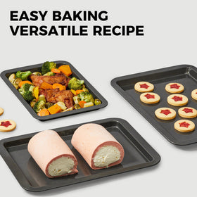 HONGBAKE dishwasher-safe trays simplify post-bake cleanup and maintenance.