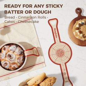 HONGBAKE easy-release feature reduces sticking and mess.