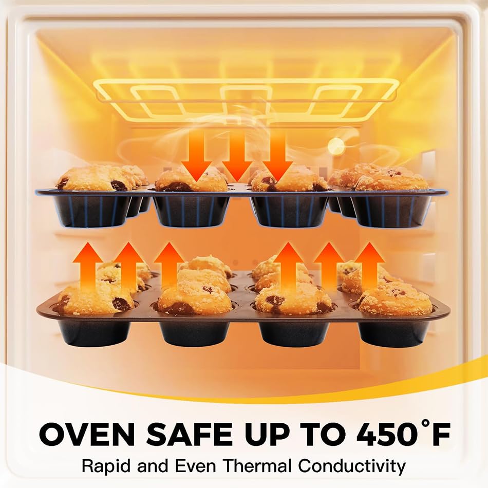 Hongbake easy-release pans simplify release and cleanup after baking.