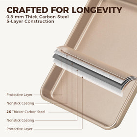 HONGBAKE easy-release coating helps lift baked goods cleanly.