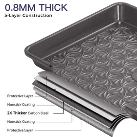 HONGBAKE floral swirl detail improves airflow around baked goods.