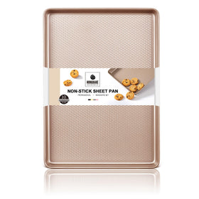 Hongbake jelly roll pan with diamond texture for even cookie baking