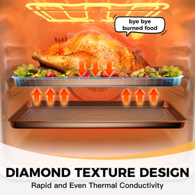 Oven-safe up to 450°F for flexible cooking