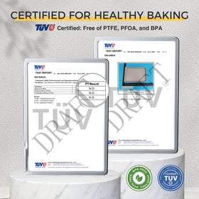 HONGBAKE jelly roll pan offers even heat for sheet cakes and bars