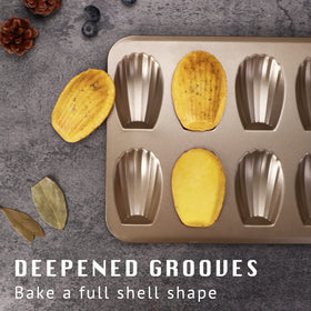 HONGBAKE heavy-gauge carbon steel for durable, even baking