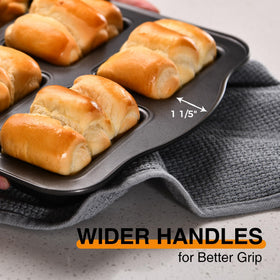 HONGBAKE nonstick coating enables quick release and simple cleanup