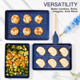 HONGBAKE nonstick coating offers effortless release and quick cleanup.