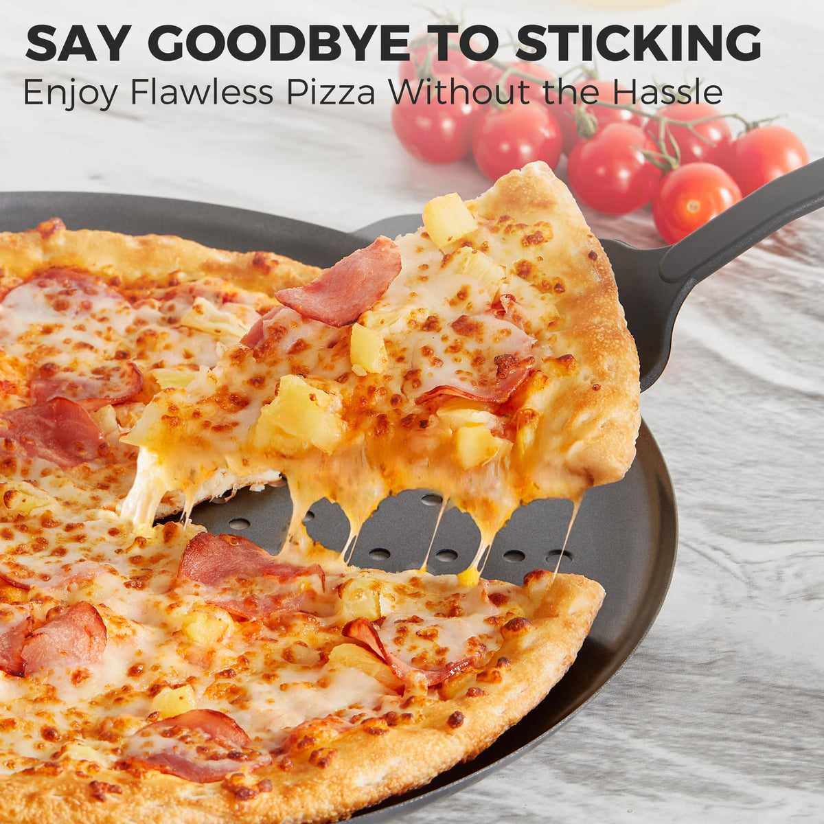 Hongbake oven-ready pan handles up to 450°F for versatility