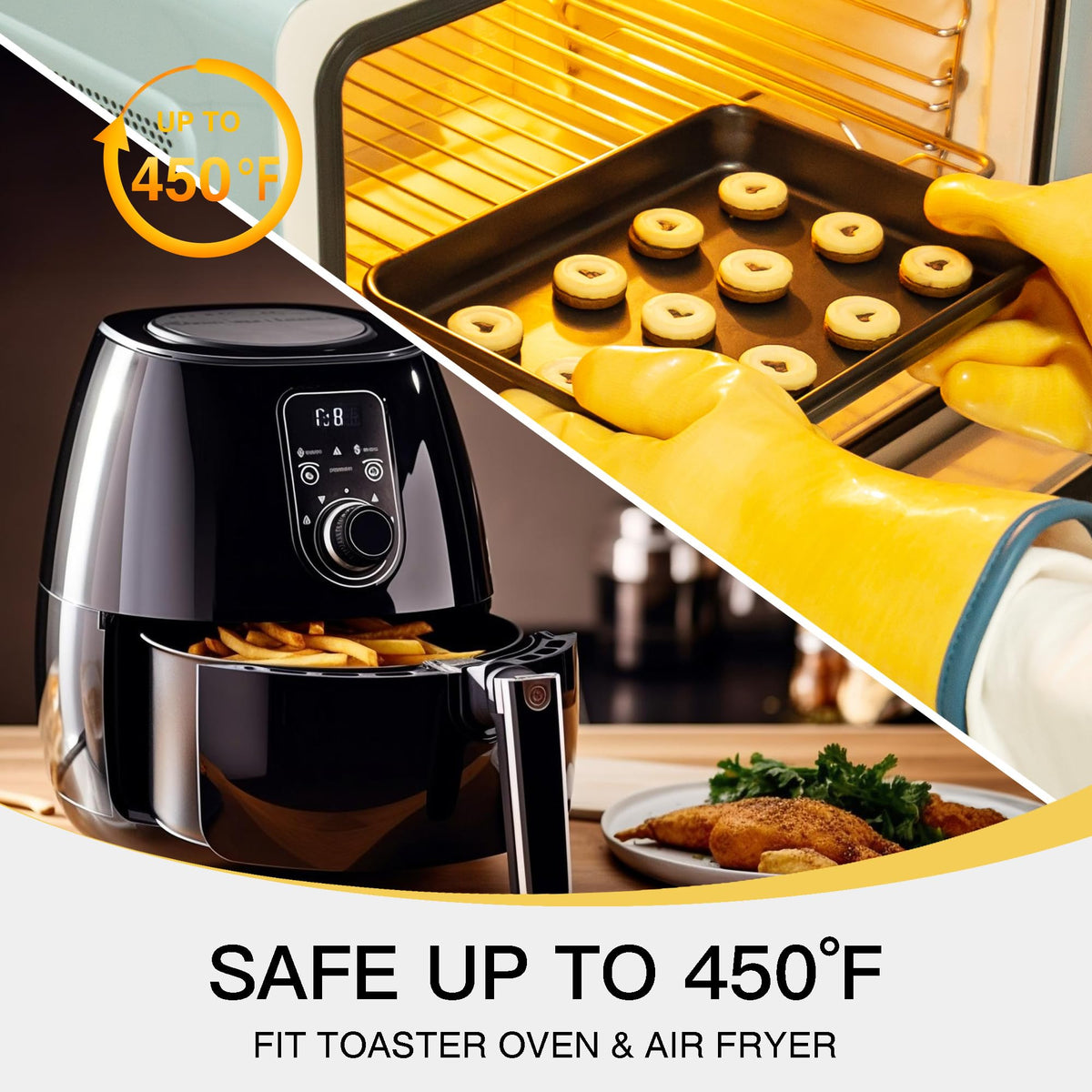 HONGBAKE rounded corners design for safer handling and scraping-free cleanup.