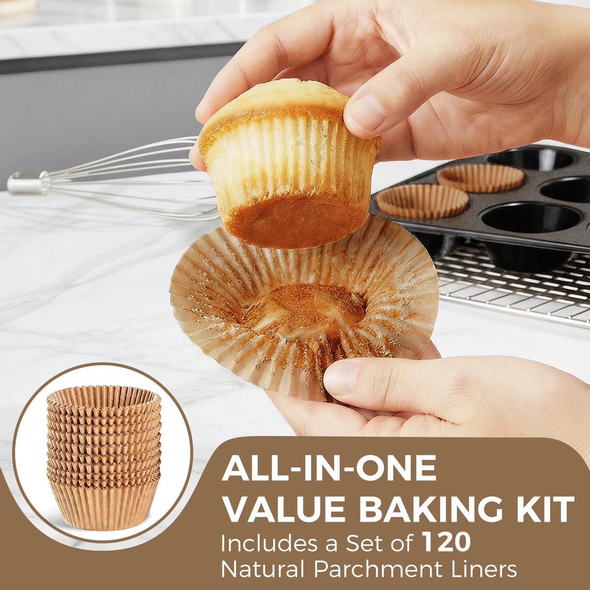 Hongbake Whitford-reinforced nonstick coating enables smooth release between bakes.