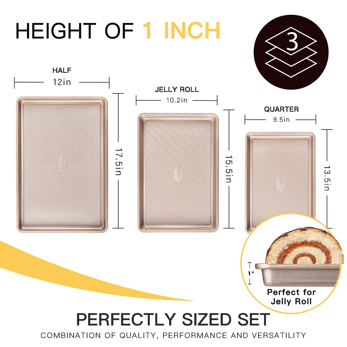 Hongbake Whitford reinforced nonstick coating promotes easy release