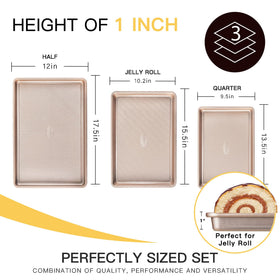 Hongbake Whitford reinforced nonstick coating promotes easy release