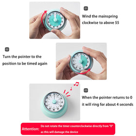 Battery-free operation of the Hongjie timer eliminates battery concerns