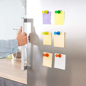 HongyiTime purple magnets add color while holding lightweight notes.