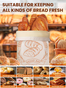 honiitaa gift-ready beeswax bread bags ideal for baking enthusiasts.