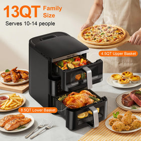 HoninJoy 10 presets simplify cooking from snacks to main meals.