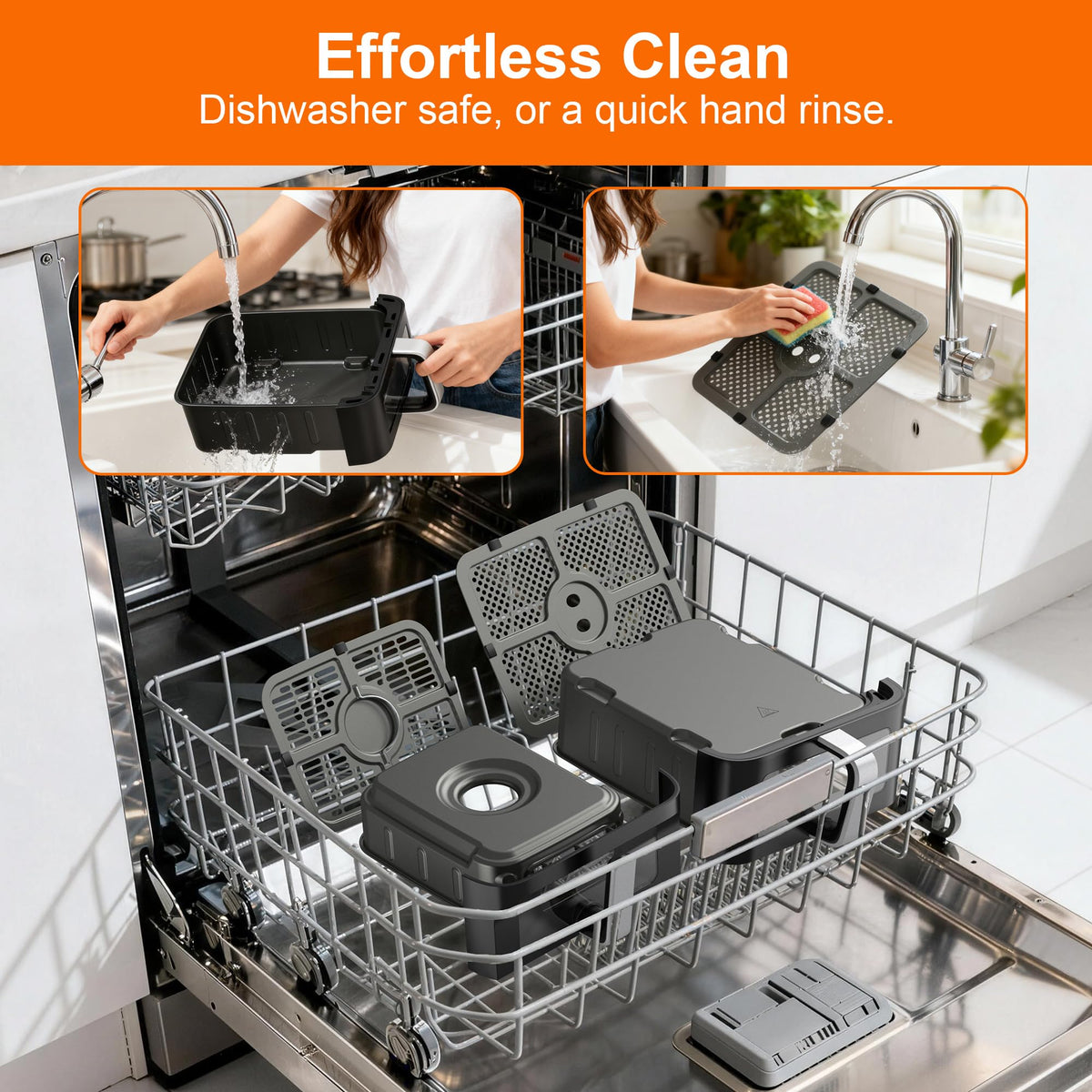 HoninJoy dishwasher-safe accessories keep cleanup quick and easy after meals.