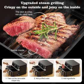 HoninJoy easy-clean design simplifies post-cooking cleanup after family meals.