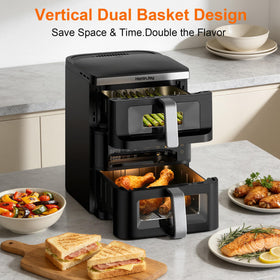 HoninJoy vertical design saves counter space for small kitchens and busy homes.