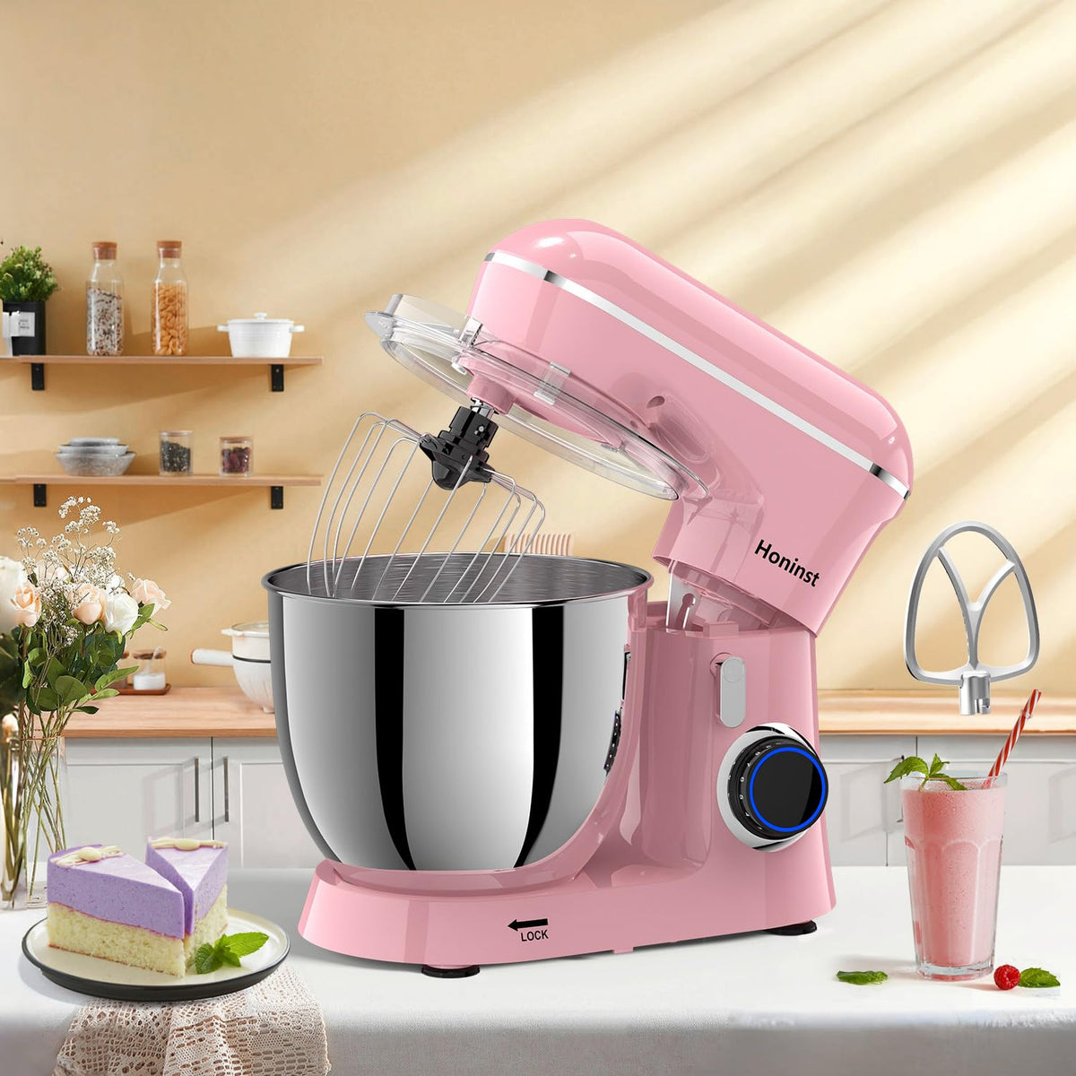 Honinst splash cover helps maintain kitchen hygiene during operation.