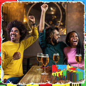 Honoson 100 Hero Theme Napkins pack of 100 for convenient party cleanup.