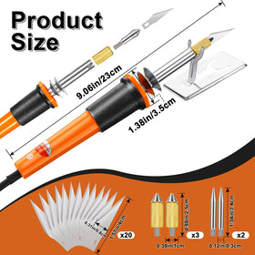 Honoson metal stand for hot knife—safe blade changes and storage
