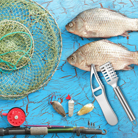 Honoson multi-functional-fish-tool-7 covers scraping, scaling, and more in one set.