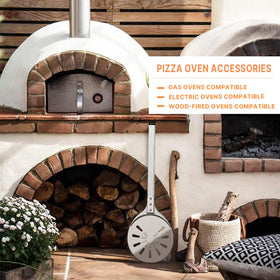 Honsdom pizza oven accessories turning peel for home and professional kitchens.