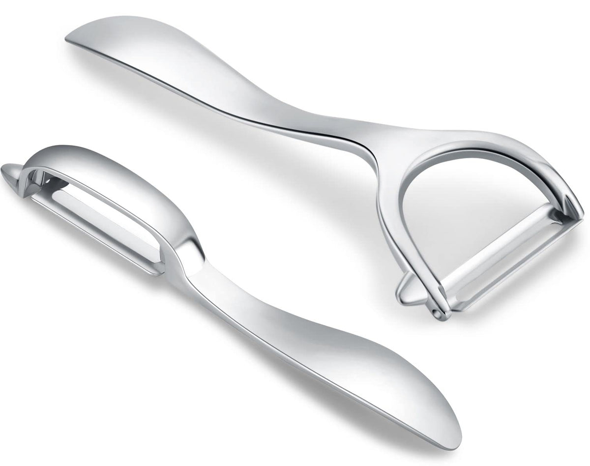 Honsen set of two peelers with Y-shape blade for effortless peeling.