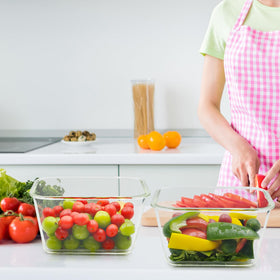 Hontent fridge and freezer safe for versatile meal prep.