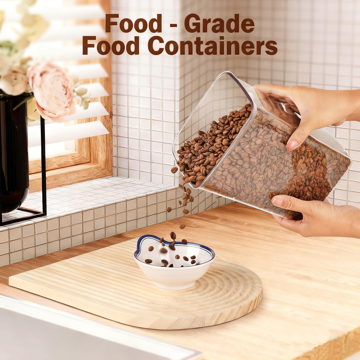 Hontent kitchen storage helps streamline pantry organization and reduce clutter.