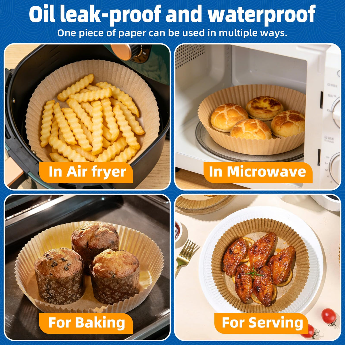 HONYAO 200pcs disposable liners ensure ready-to-use kitchen prep.