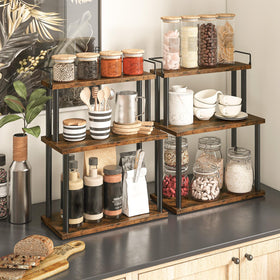HOOBRO BF02TL01 corner shelf is moveable for flexible countertop use