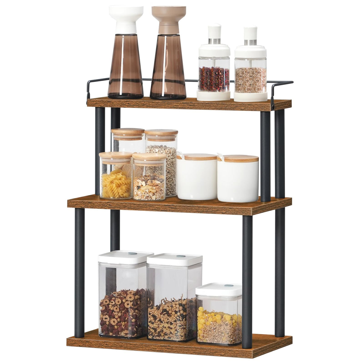 HOOBRO BF02TL01 sturdy particleboard frame supports daily storage