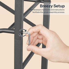 HOOBRO easy-assembly guide enables quick setup for immediate use.