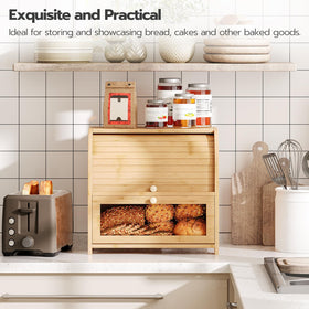 HOOBRO bamboo material close-up highlighting natural grain and durability.