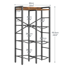 HOOBRO stable legs and anti-tip kit balance on uneven floors.