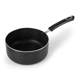 HooJay nonstick saucepan easy cleaning with a soft sponge