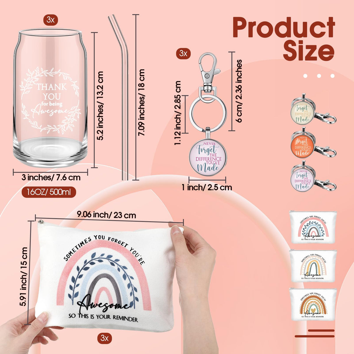 Hoolerry curved glass straw pairs with the cup for easy sipping