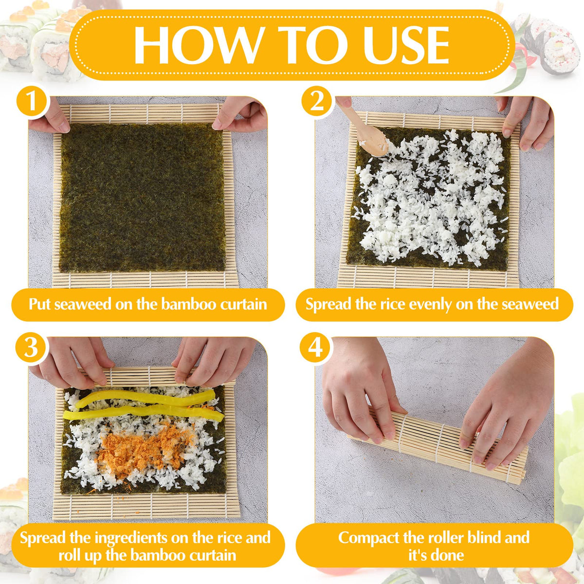 Hoolerry DIY sushi kit ideal for family fun and bonding during meals
