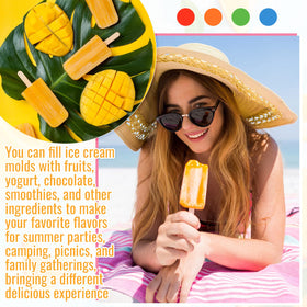 Hoolerry molds suited for summer parties, picnics, and gatherings.