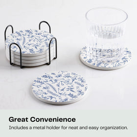 Hoomey gift-ready coaster set suits weddings, holidays, or housewarming celebrations.